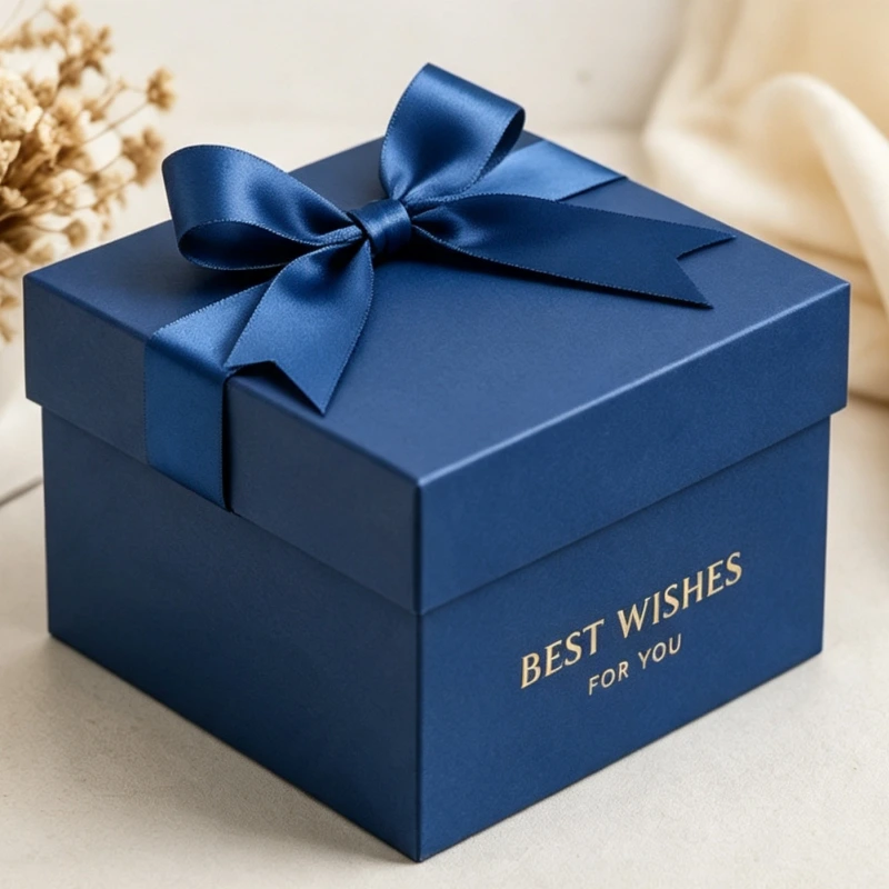 Blue cardboard product