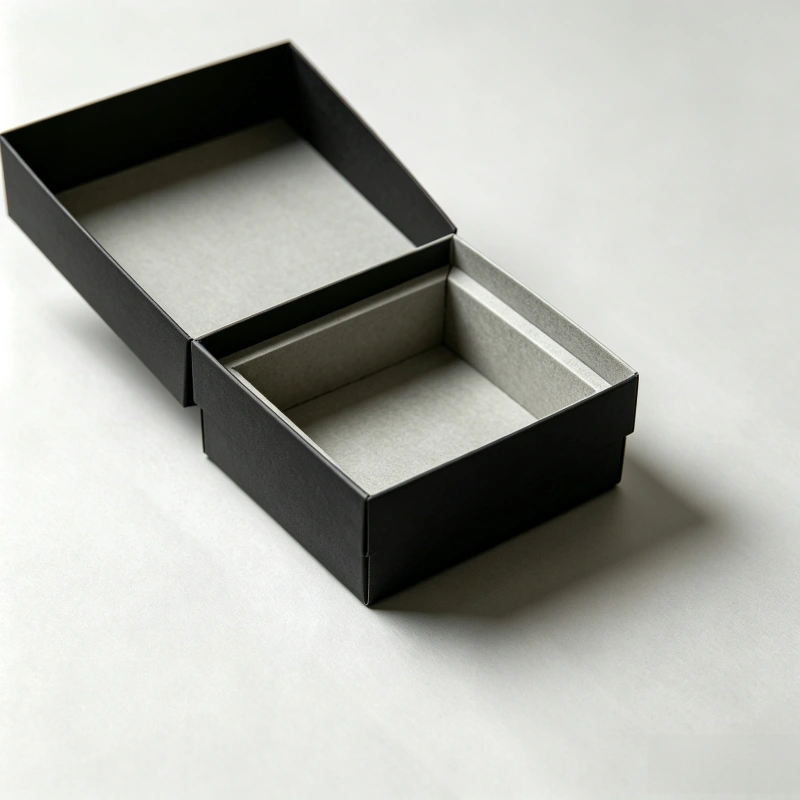 White-lined box